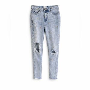 Tinseltown High Rise Embroidered Mushroom Jeans Juniors 1